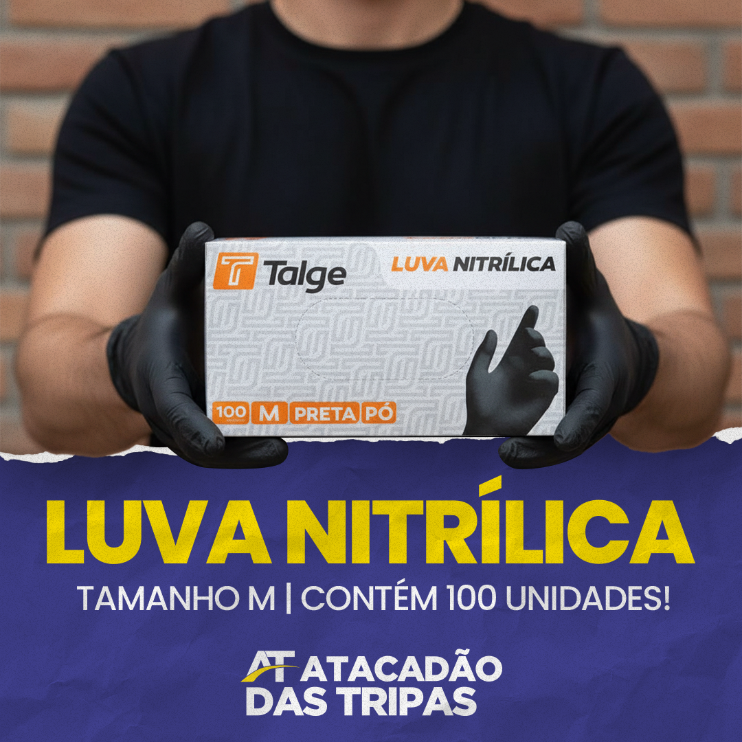 Luva Nitrílica M.